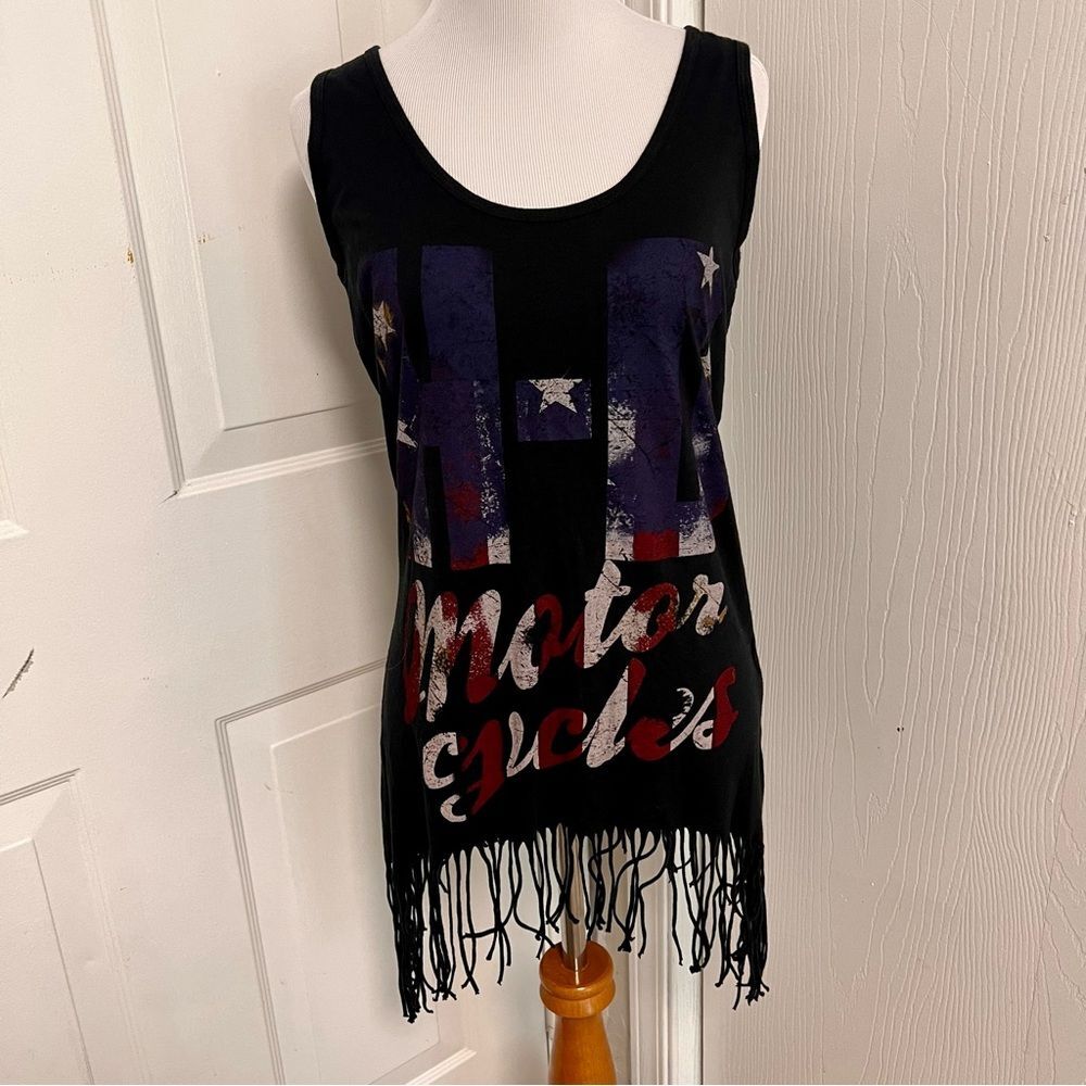 Harley Davidson Fringe Tank D4*